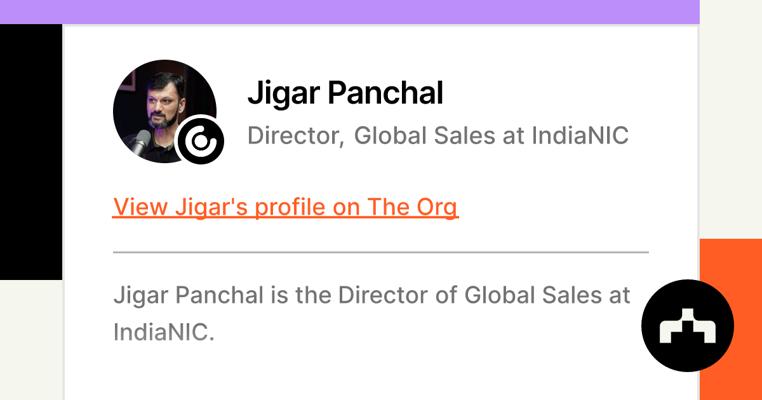 Jigar Panchal, photo 2