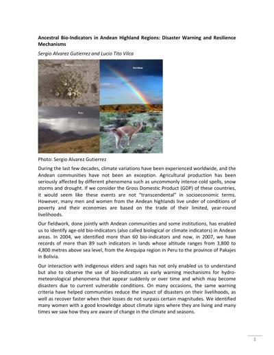 Sergio Vilca, photo 2