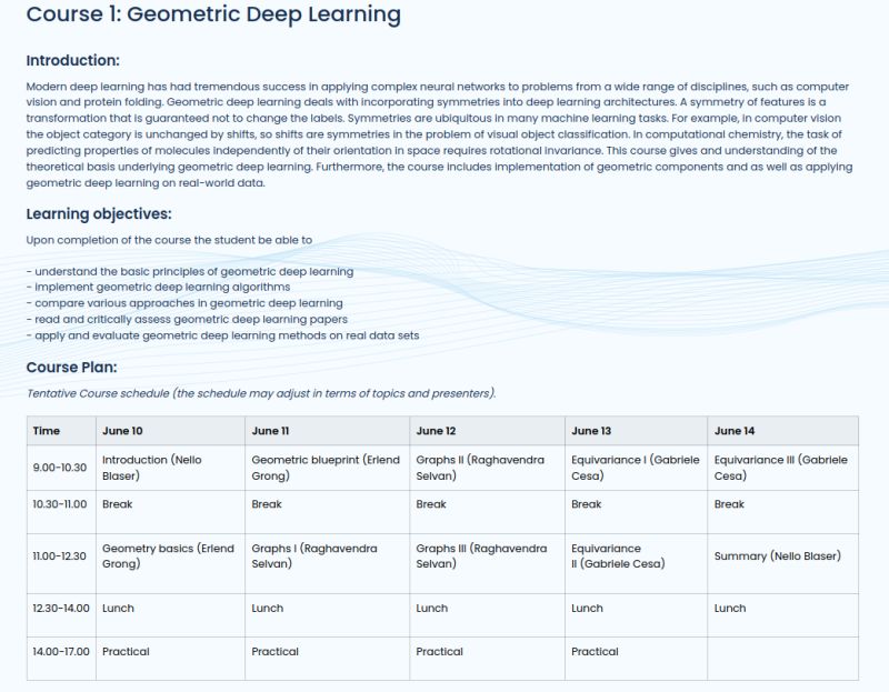 On my way to the NORA summer school to talk about everything graphs and graph neural networks, in Kr