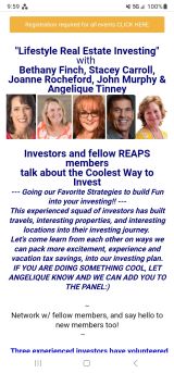 Come learn more about lifestyle investing tomorrow morning 9 a.m.https://https://lnkd.in/eEra2mQN