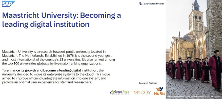 Find out how Maastricht University moved its enterprise systems to the cloud to improve efficiency,