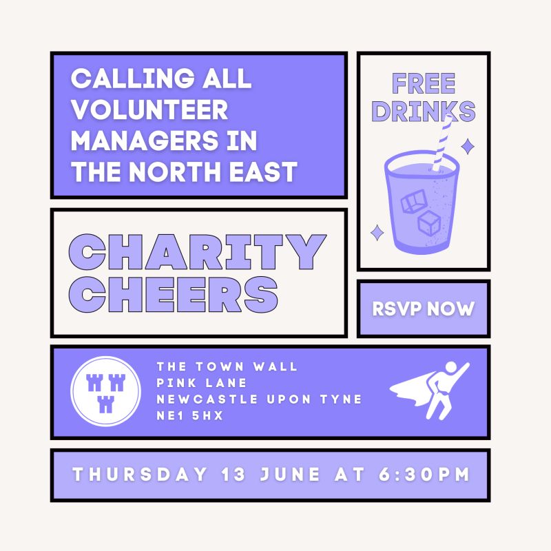 Calling all volunteer managers in the North East 🔈
Join Volunteero for an informal evening of dri