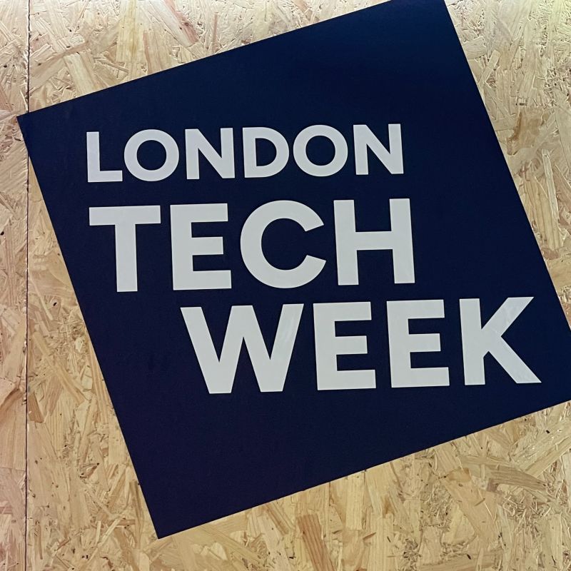 At #LondonTechWeek
Over the course of the next 3 days
I look forward to:
1) Meeting with the te